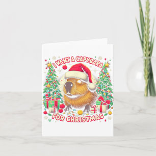 Carte Je Veux Une Capybara Pour Le Matc De Famille De Pa