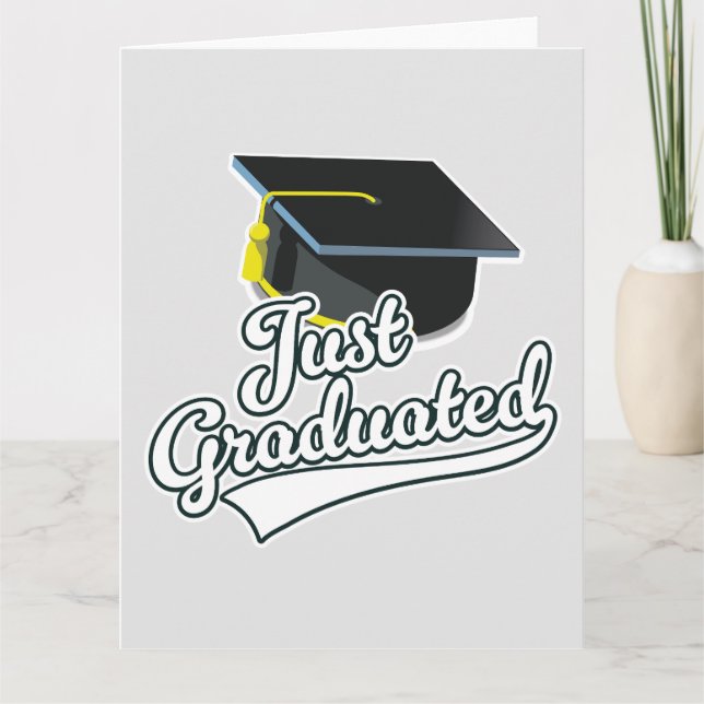 Carte Je viens d'être diplômé ! (Devant)