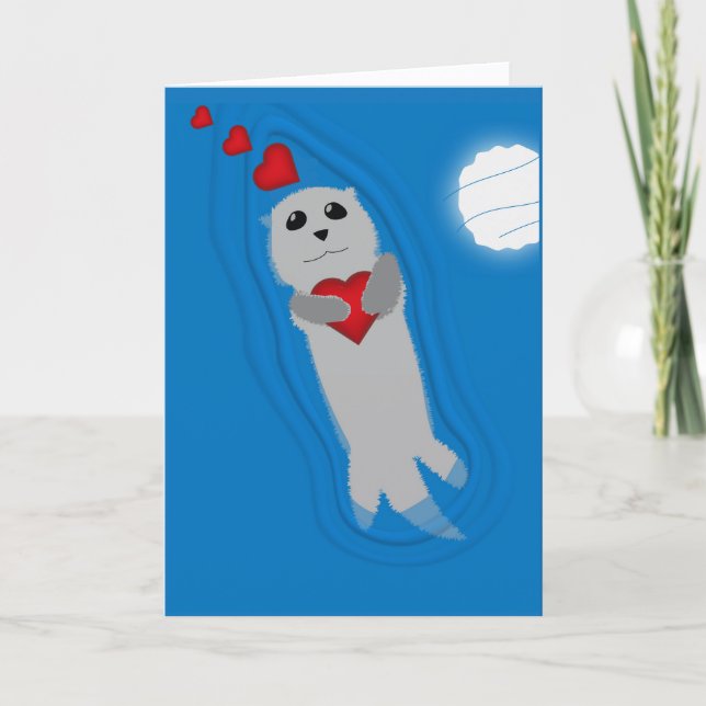 Carte Je vous adore totalement (Devant)