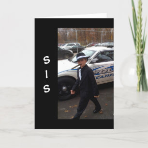 CARTE JE VOUS DEMANDE D'AVOIR UN JOLI ANNIVERSAIRE **SIS