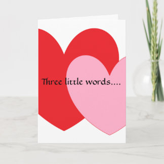 Carte Je vous déteste