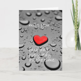 CARTE JE "VOUS MANQUE" ET JE "VOUS VEUX"