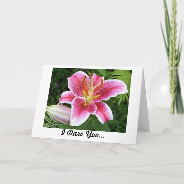 Carte Je vous ose m'aimer (Devant)