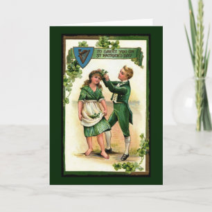 Carte Je vous salue le jour de St Paddy