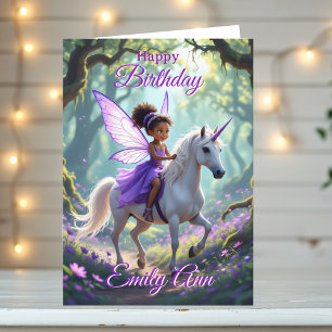 Carte Je vous souhaite un anniversaire magique, nièce