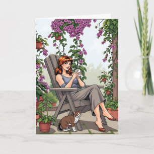 Carte Je vous souhaite un anniversaire plein d'amour