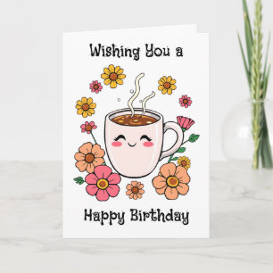 Carte Je vous souhaite un joyeux anniversaire