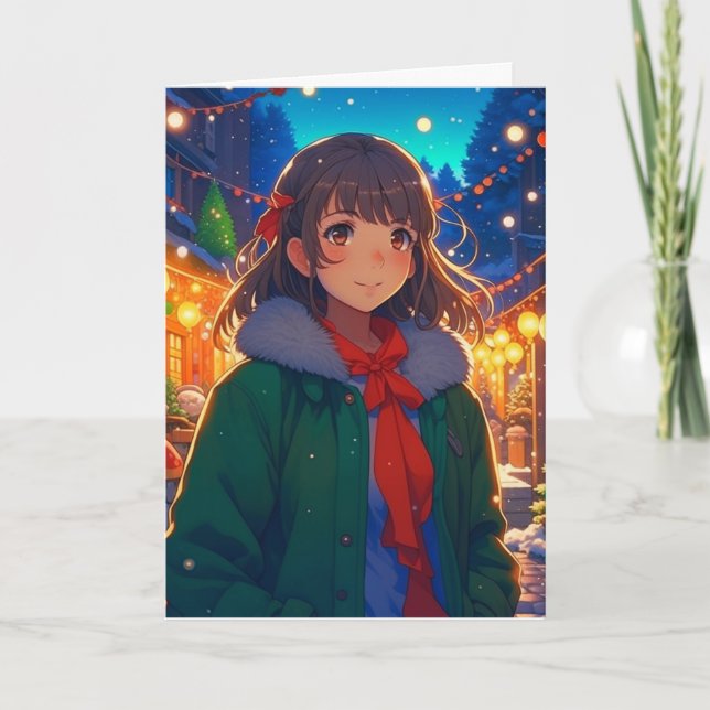 Carte Je vous souhaite un Noël formidable (Devant)