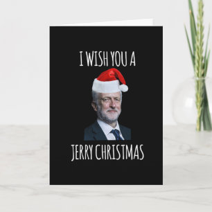 Carte Je Vous Souhaite Un Noël Jerry Jeremy Corbyn