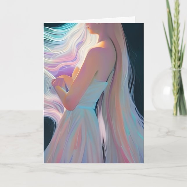 Carte Je vous souhaite une journée magique (Devant)