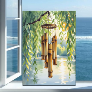 Carte Je vous souhaite une journée paisible   Willow