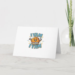 Carte Je Yam Ce Que Je Yam Design Classique Pour Thanksg