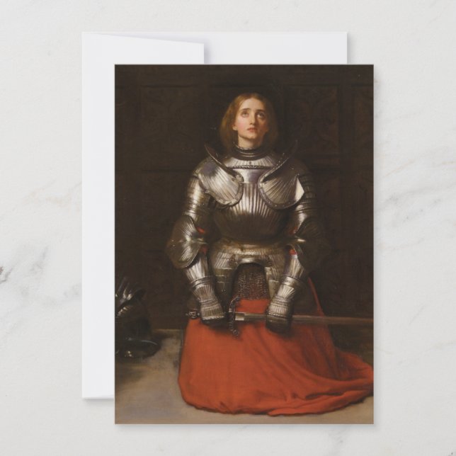 Carte Jeanne d'Arc (par John Everett Millais) (Devant)