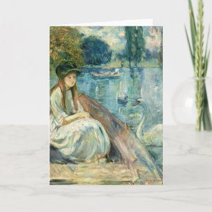 Carte Jeanne Fourmanoir Sur le Lac   Berthe Morisot