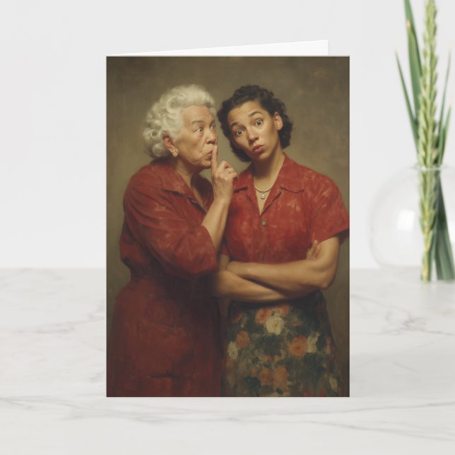 Carte "Jeans maigres" Anniversaire (Devant)