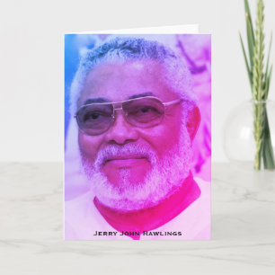 Carte Jerry Rawlings, J.J. Rawlings, Président du Ghana