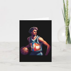 Carte Jersey de basket-ball rétro