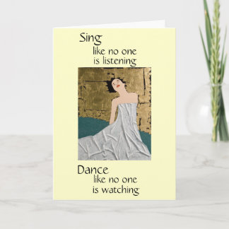 Carte J'Espère Que Tu Danses