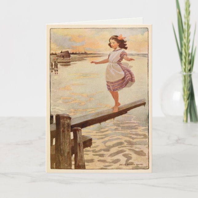 Carte Jessie Willcox Smith Greeting Card Illustration (Devant)