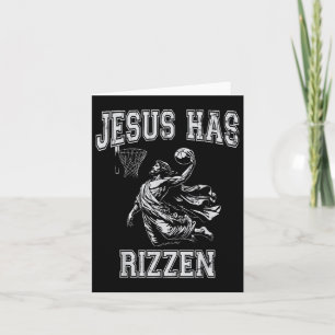 Carte Jésus A Rizzen Vintage 90s Drôle Jésus Jouant B