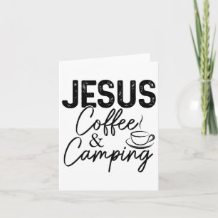 Carte Jesus Café Et Camping Christian Camper Nature L