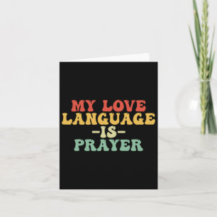 Carte Jésus Chemise Pâques Chrétienne Ma Langue D'Amour