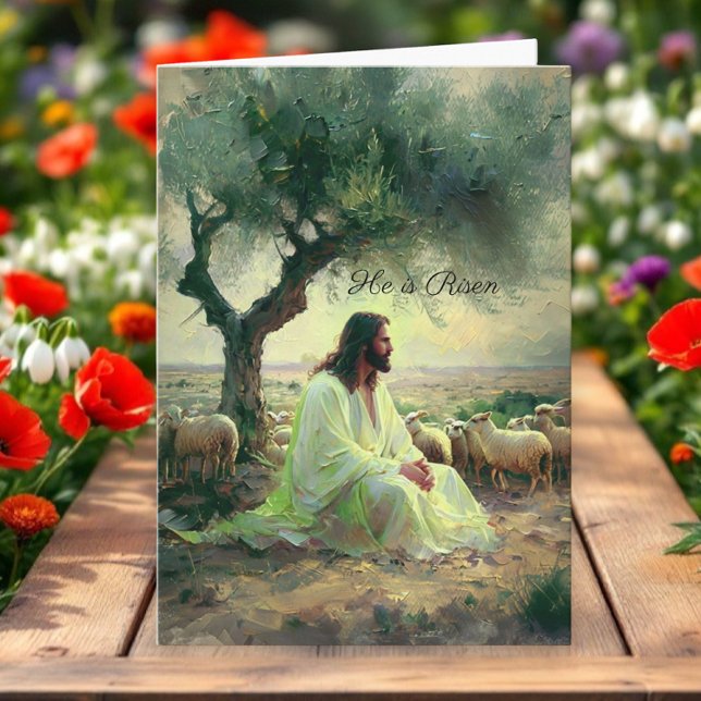 Carte Jesus Christ Easter Religious Chisrian (Créateur téléchargé)