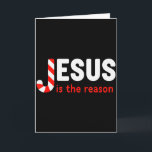 Carte Jésus Christ Est La Raison De La Saison Chris<br><div class="desc">Jésus Christ Est La Raison De La Saison Confiserie De Noël</div>