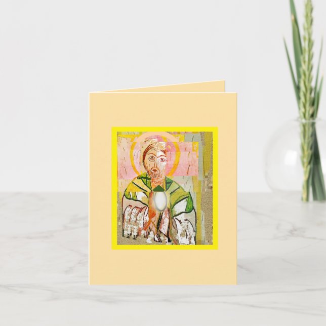 Carte Jésus Christ Grand Prêtre (Devant)