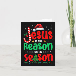 Carte Jésus Costume Fier Raison De La Saison Noël Sa