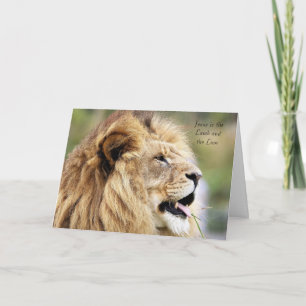 Carte Jésus est (Anniversaire du Pasteur