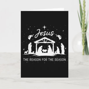 Carte Jésus Est La Raison De La Saison De Noël Xmas