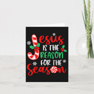 Carte Jésus Est La Raison De La Saison De Noël Xmas