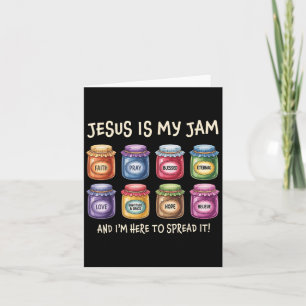 Carte Jésus est ma passion et je suis là pour répandre l