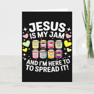 Carte Jésus est ma passion et je suis là pour répandre l