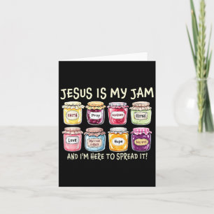 Carte Jésus est ma passion et je suis là pour répandre l