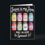 Carte Jésus est ma passion, je suis là pour le répandre<br><div class="desc">Jésus est ma passion,  je suis là pour le répandre chrétien</div>