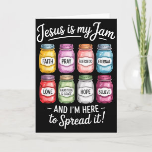 Carte Jésus est ma passion, je suis là pour le répandre 