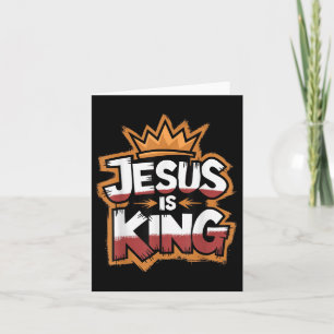 Carte Jésus est Roi 