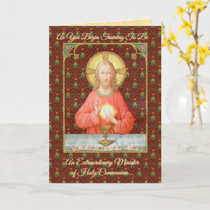 Carte Jésus instituant l'Eucharistie (SAU45; pour les EM