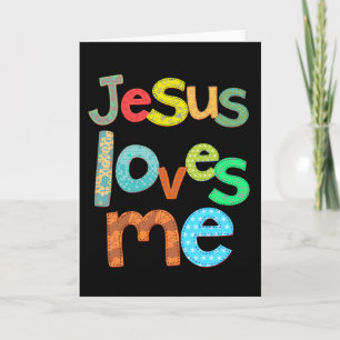 Carte Jésus m'aime