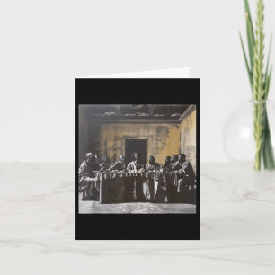 Carte Jésus Noir, Dernier sacrement, Jésus