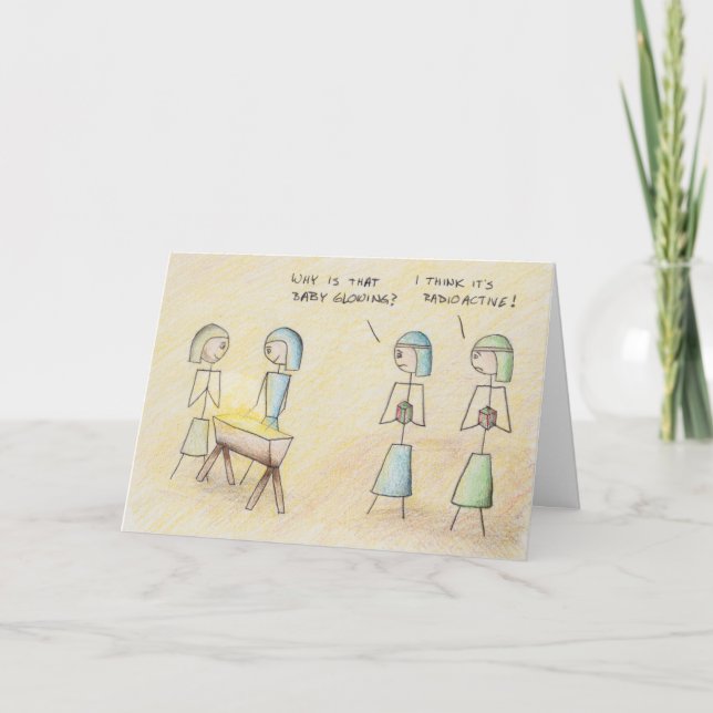 Carte "Jésus Radioactif" (Devant)