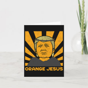 Carte Jésus Trump fait à nouveau de l'Amérique un grand