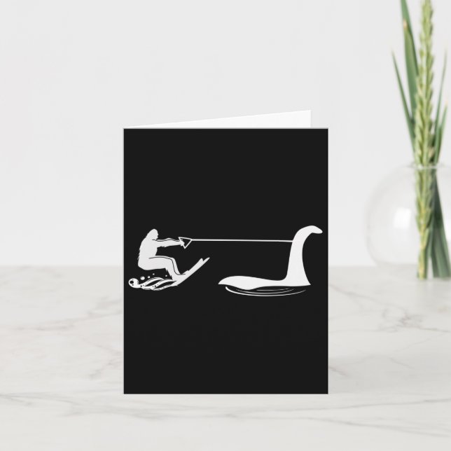Carte Jet Monster De Bigfoot Et Lochness (Devant)