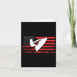 Carte Jet Ski Drapeau Américain Chemise Drôle Drôle Jet 