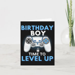 Carte Jeu d'Anniversaire Jeu d'Anniversaire Joueur 8