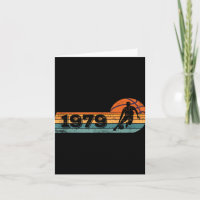 Jeu de basket-ball Vintage Né en 1979 Anniversaire