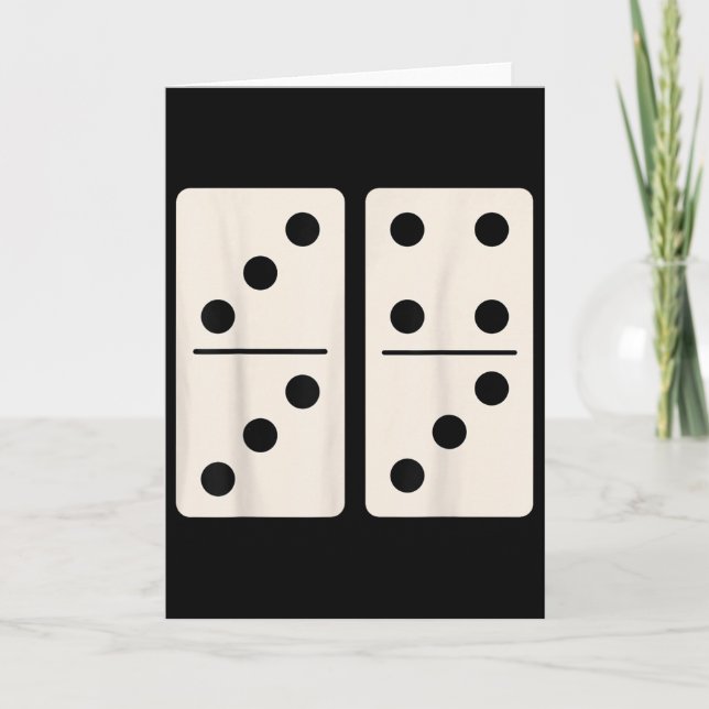 Carte Jeu de domino 6 7 Drôle 67 Alpha Argot Gen Z Brain (Devant)