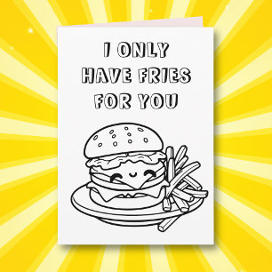 Carte Jeu de page de coloriage amusant Joyeux annivers